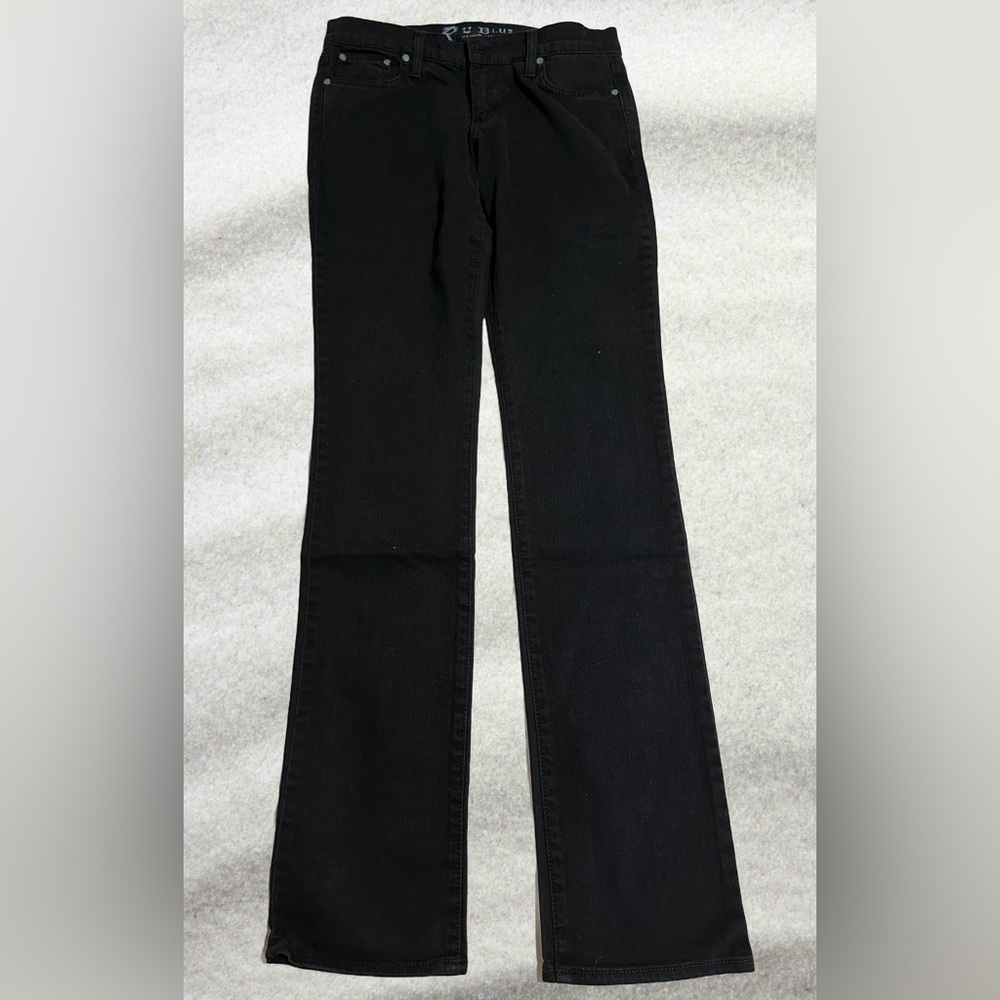 “Ru Blue” Black Jeans